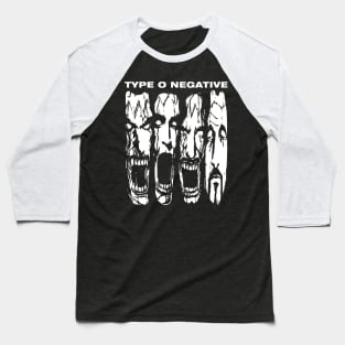 Type 0 Negative – Faces Baseball T-Shirt